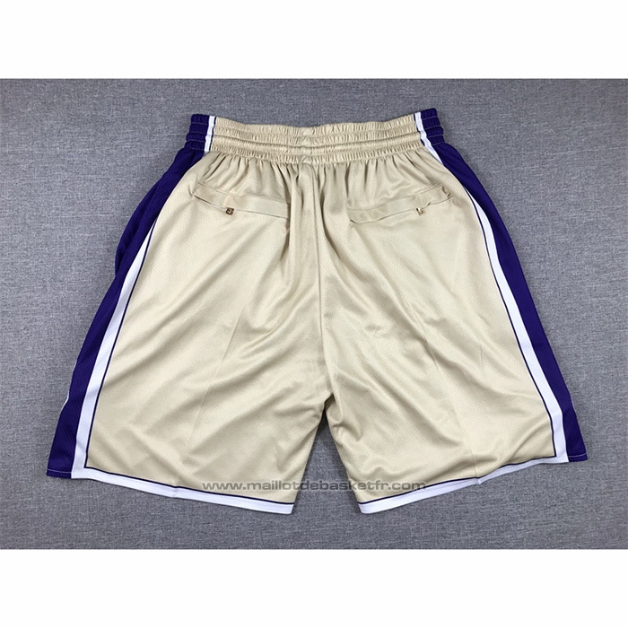 Short Los Angeles Lakers Hall of Fame Just Don Or